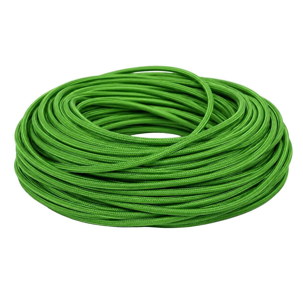 2 Core Fabric Cable - Green