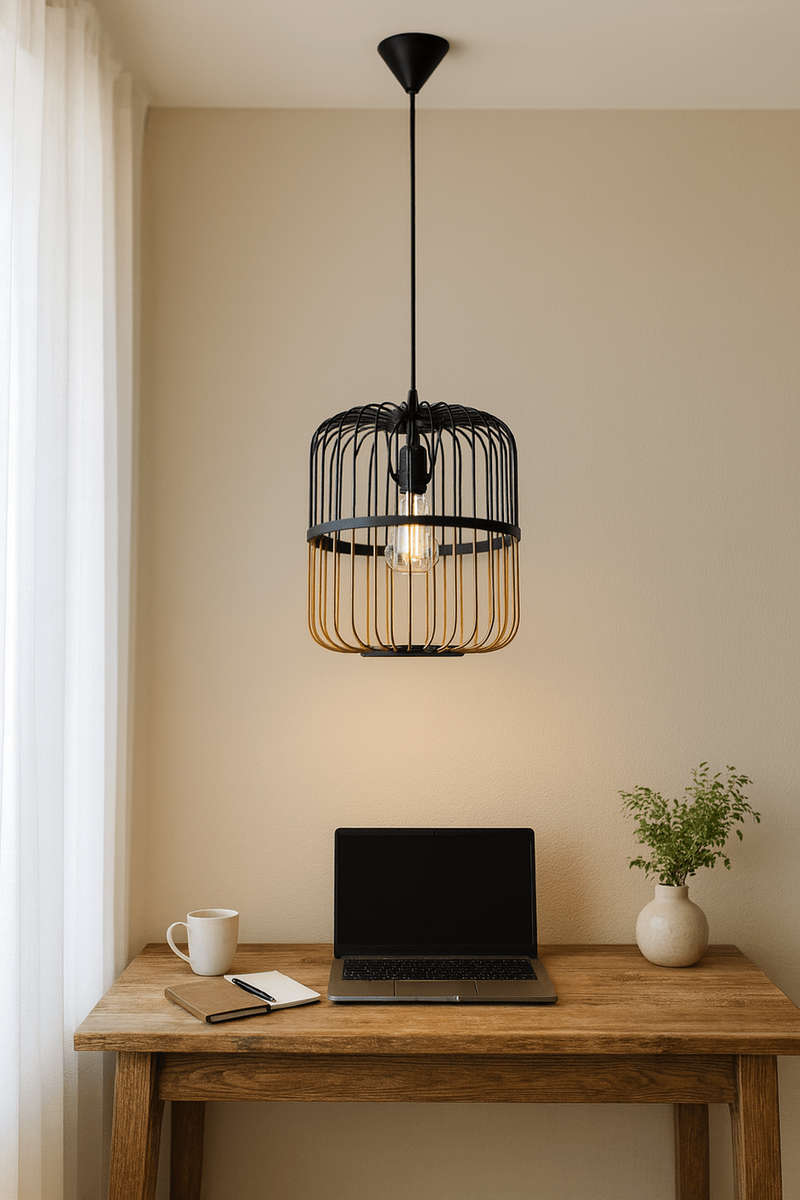 Bamboo Wood Pendant PEN809