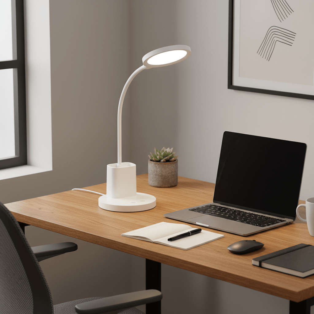 Dimmable Rechargeable LED Desk Lamp