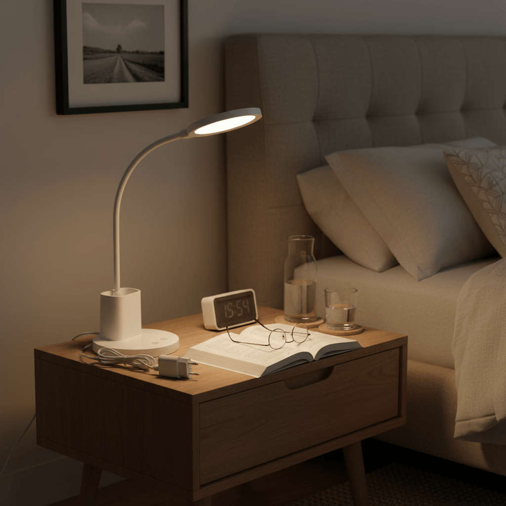 Dimmable Rechargeable LED Desk Lamp
