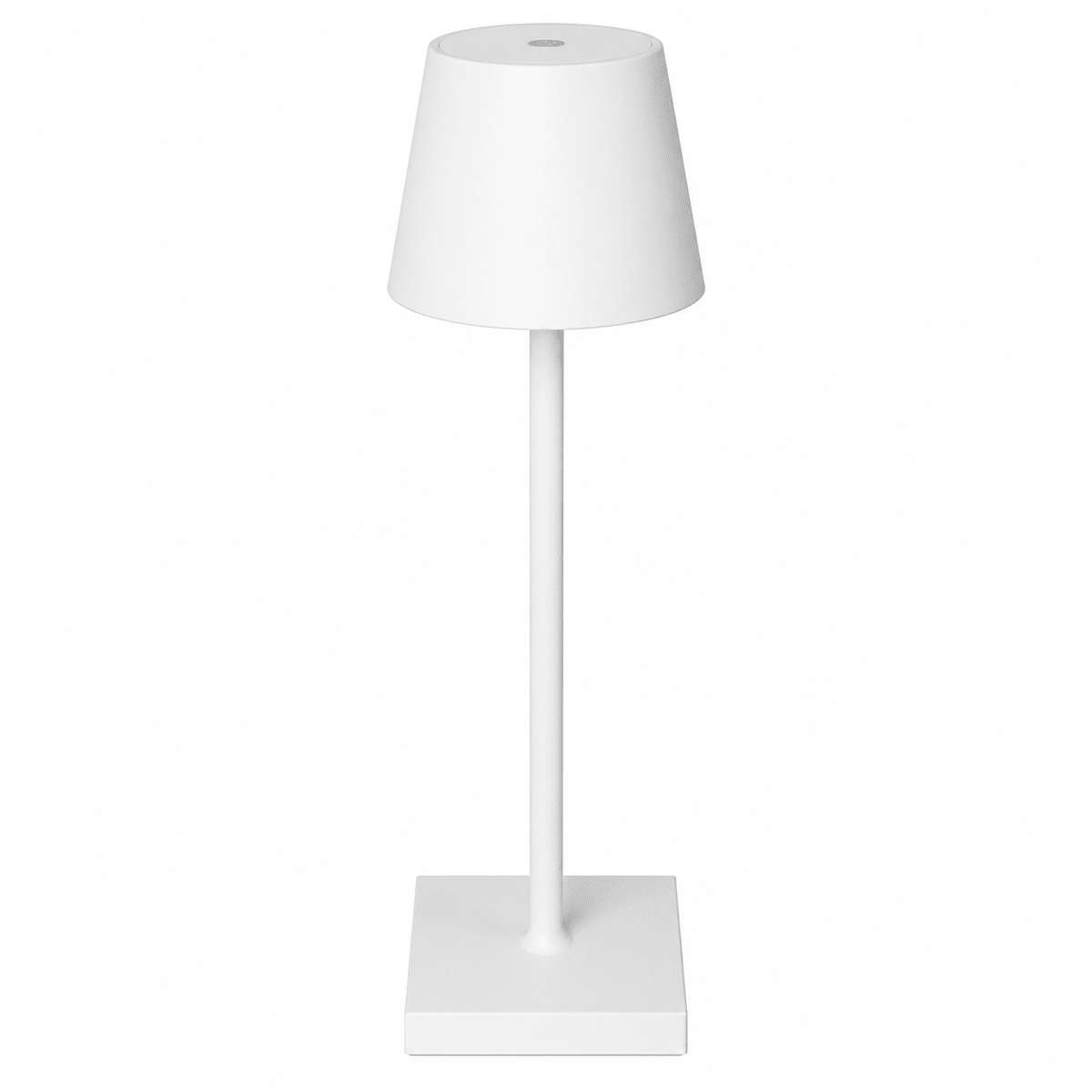 White Rechargeable Table Lamp