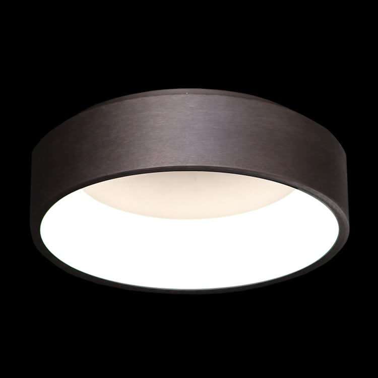LED Ceiling Fitting Brushed Coffee - Dimmable