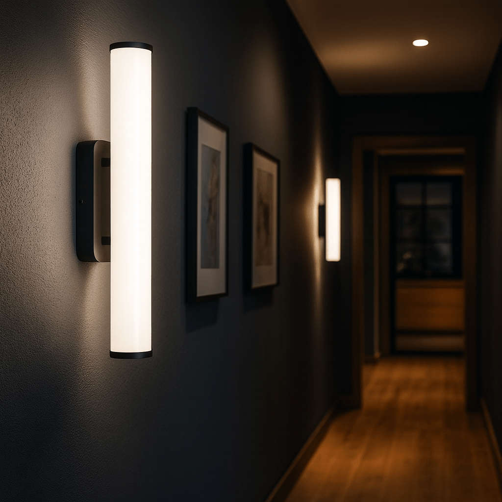 CCT 9W LED Wall Light - Bathroom & Outdoor Fitting (300mm)