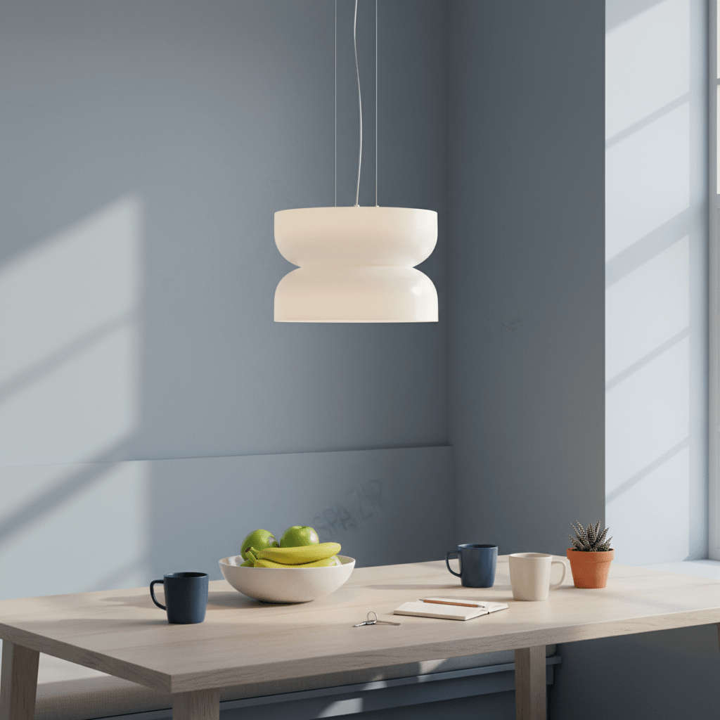Strata 1 Opal Glass Pendant Light