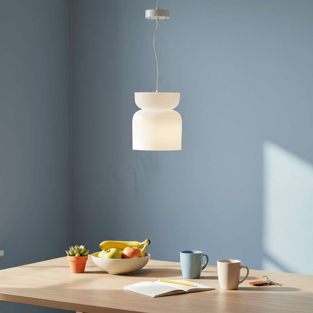 Strata 2 Opal Glass Pendant Light