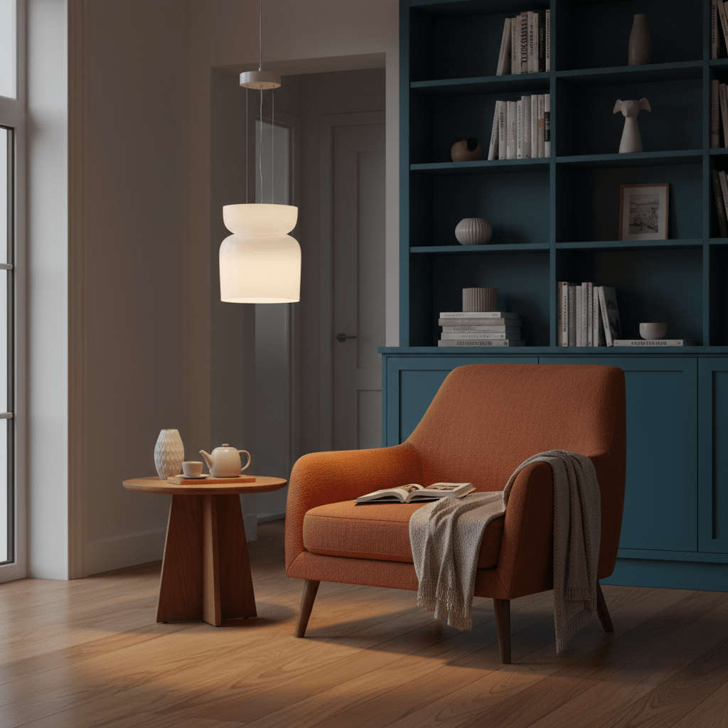 Strata 2 Opal Glass Pendant Light