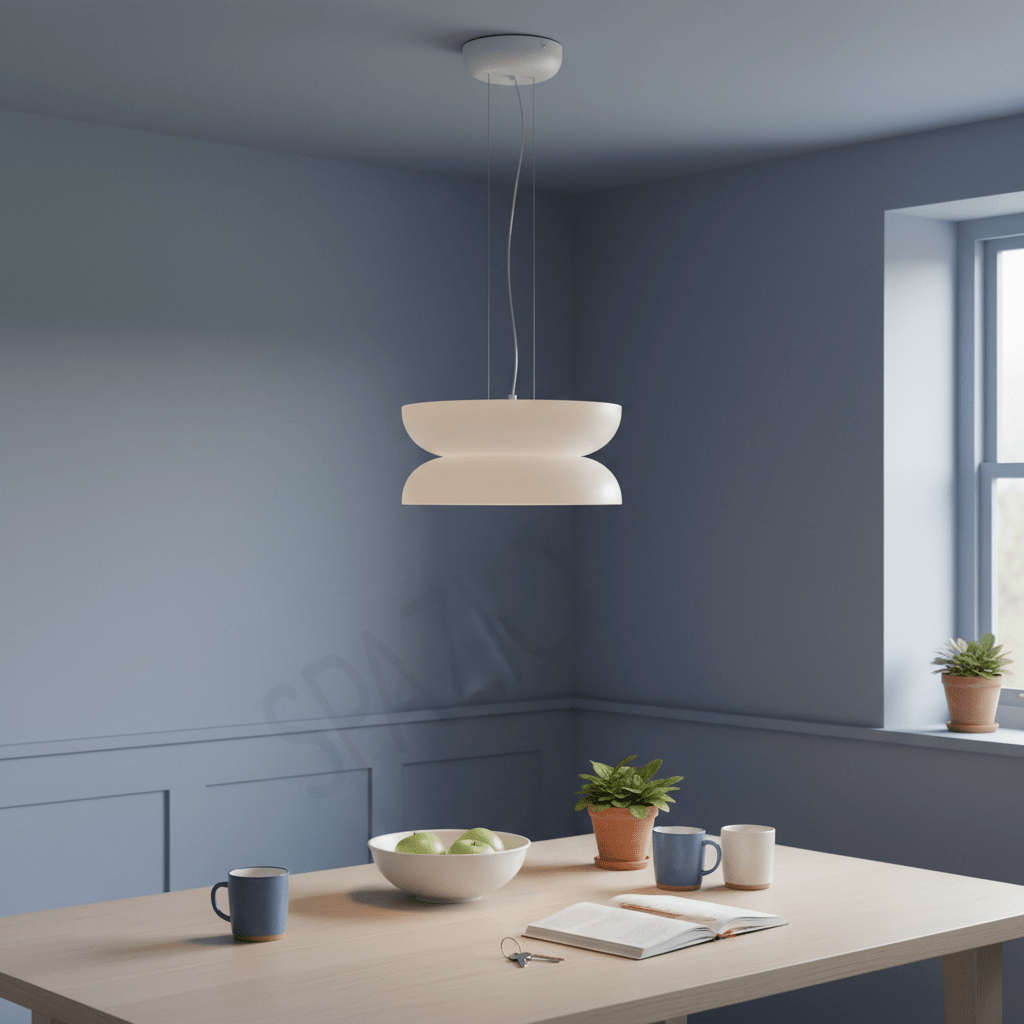 Strata 4 Opal Glass Pendant Light