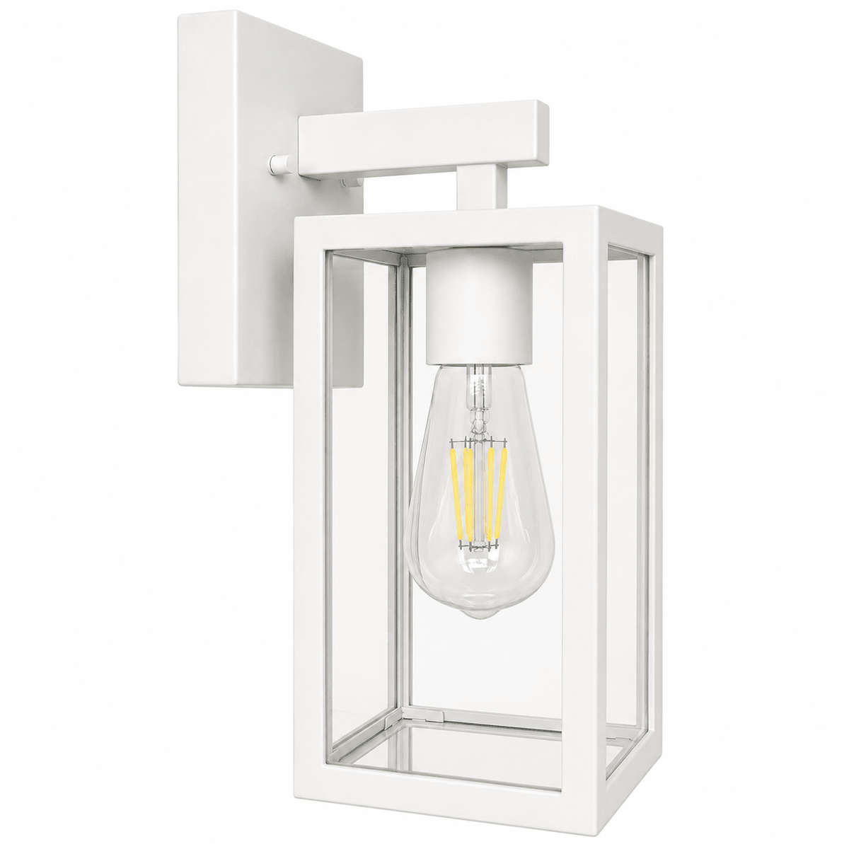 4W Outdoor Wall Light  White