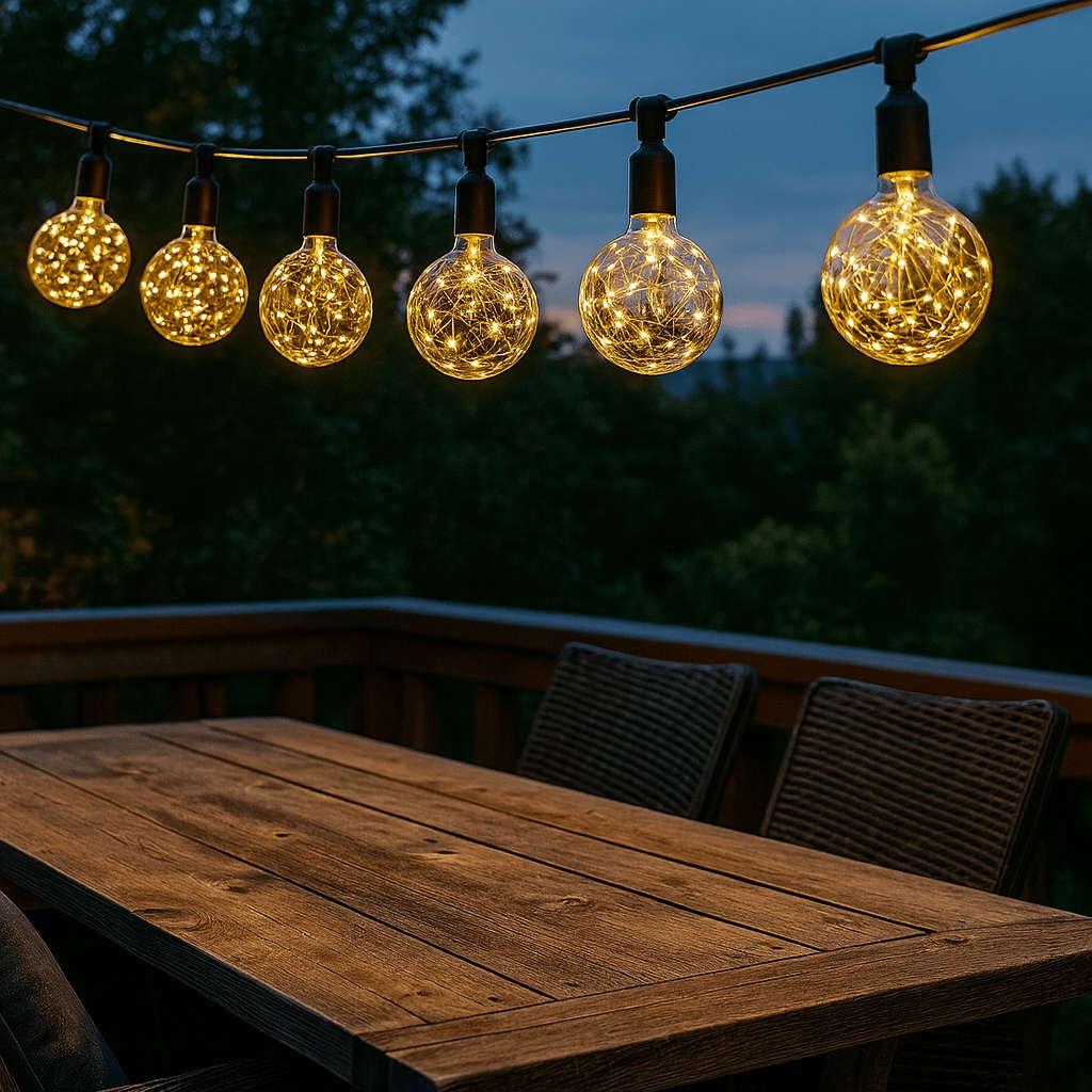5 Meter Connectable Festoon Light Cable (excluding bulbs)