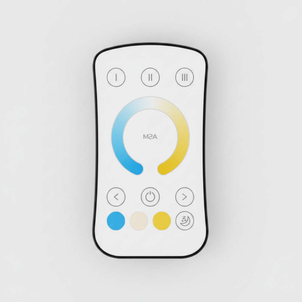 M2A Mini 2.4GHz Tuneable White LED Remote - White