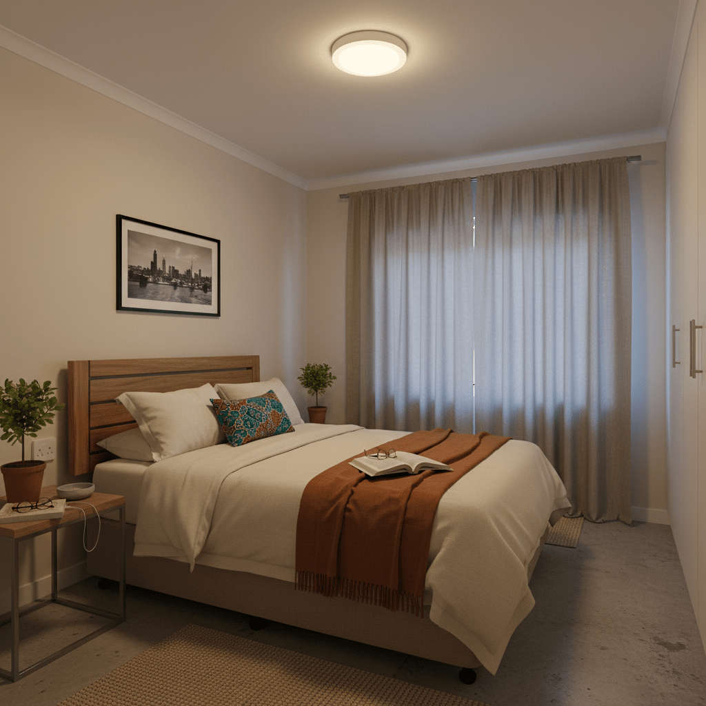 18W LED Round Ceiling Light - Warm White