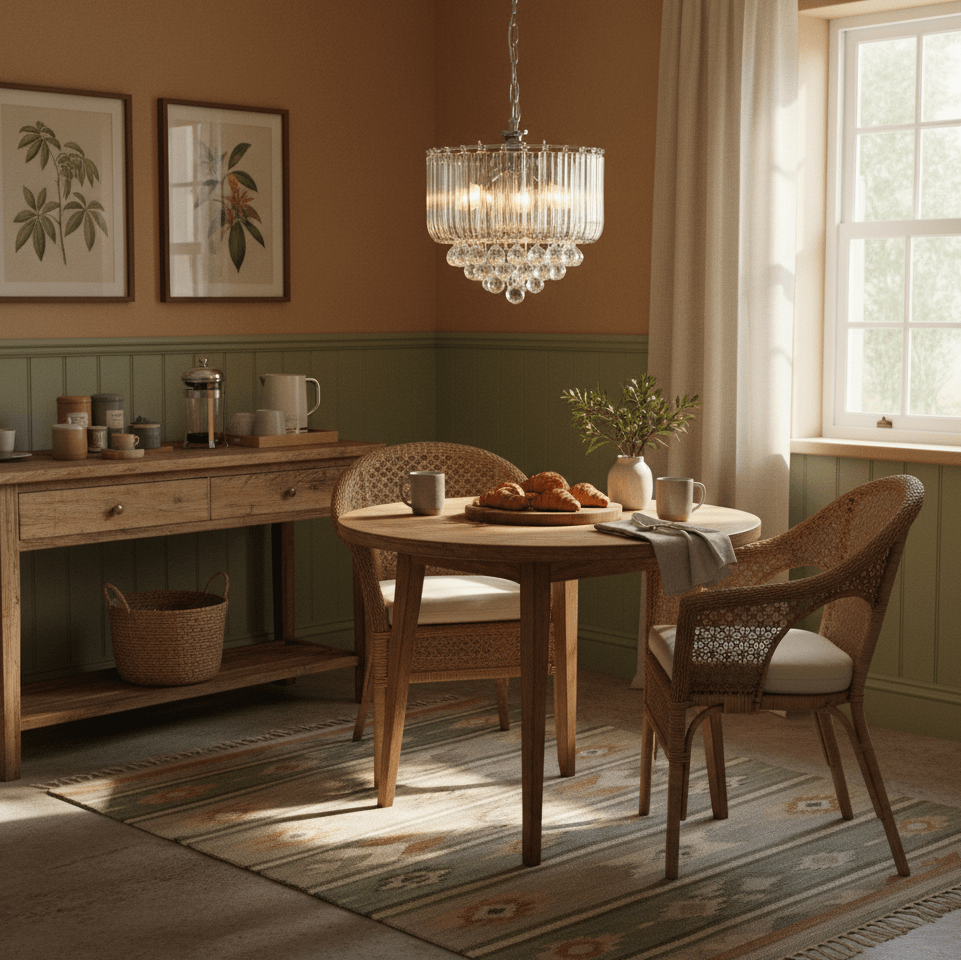 Otis 5 Light Chandelier Acrylic