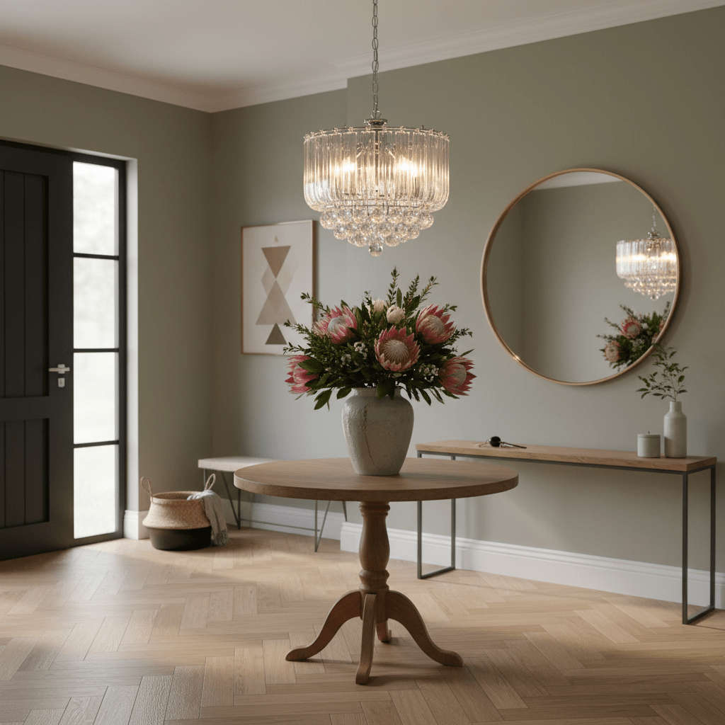 Otis 5 Light Chandelier Acrylic