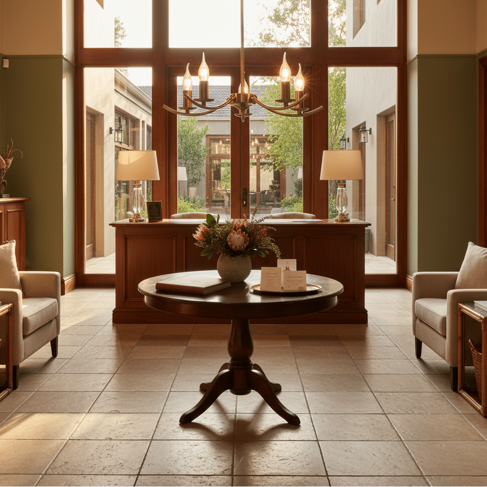 Elim 5 Light Gold Chandelier