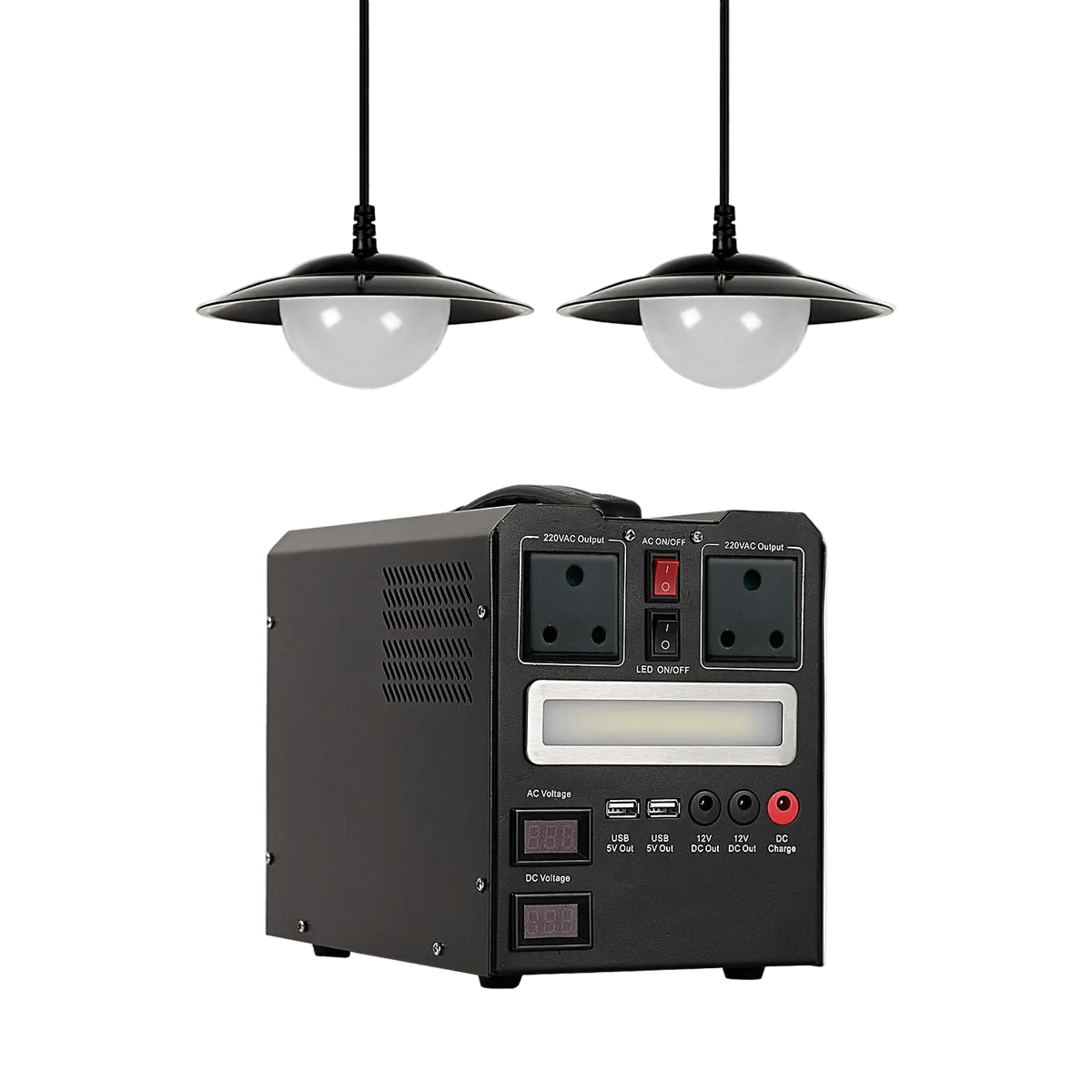 500W Pure Sine Wave Portable Back Up - 450WH Lithium Battery