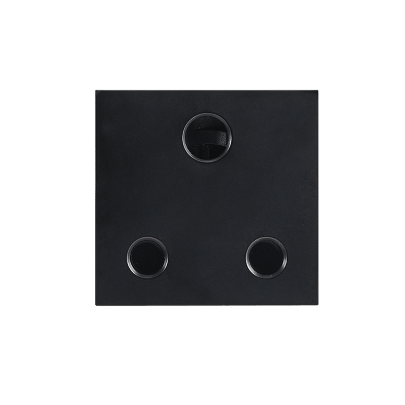 Modular Black Socket 16A RSA - ECP Range