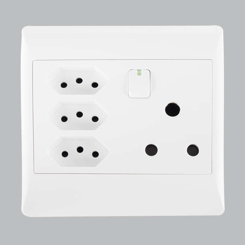 EPL White Socket - 16 Amp Socket + 3 x New RSA Socket