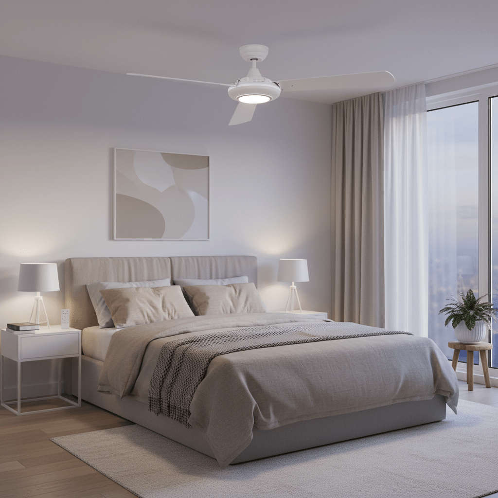 3 Blade LED Ceiling Fan - Reversible Blades