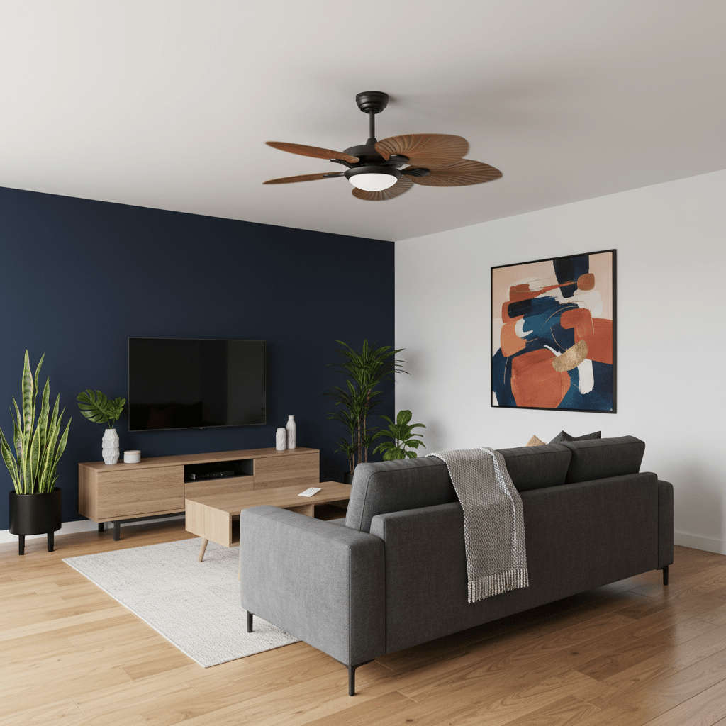 Palm CCT LED CEiling Fan