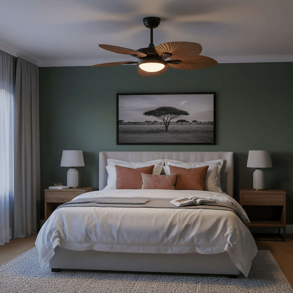 Palm CCT LED CEiling Fan