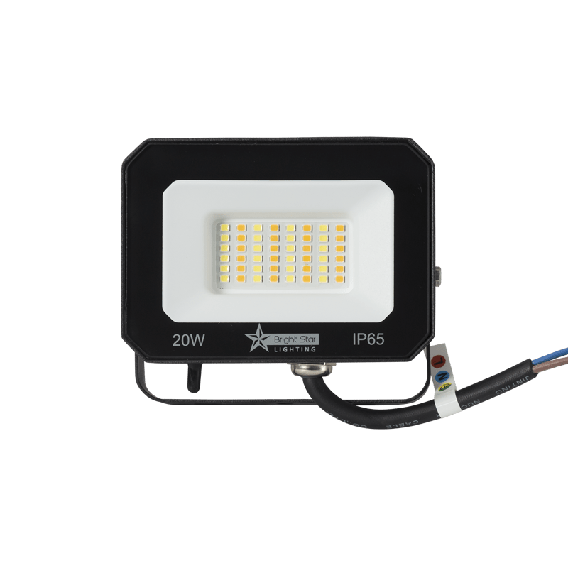 20W Black LED Floodlight CCT IP65
