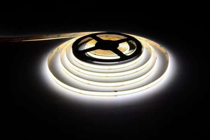 LED Strip Light 24V  8W COB CRI90 (5 Year)  Cool White (4000K)