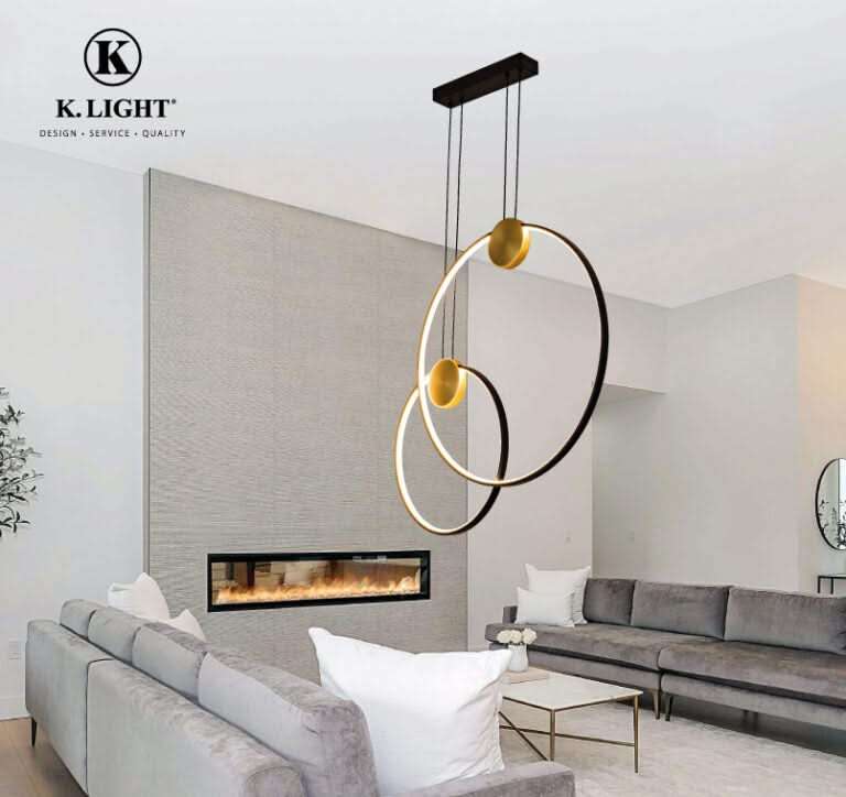 Solstice Double LED Pendant Light