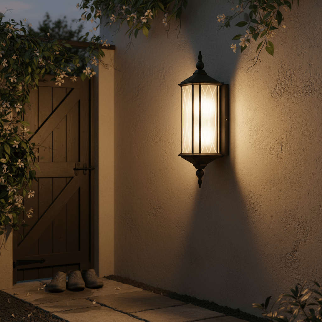Kimberley Outdoor Patterned Wall Light