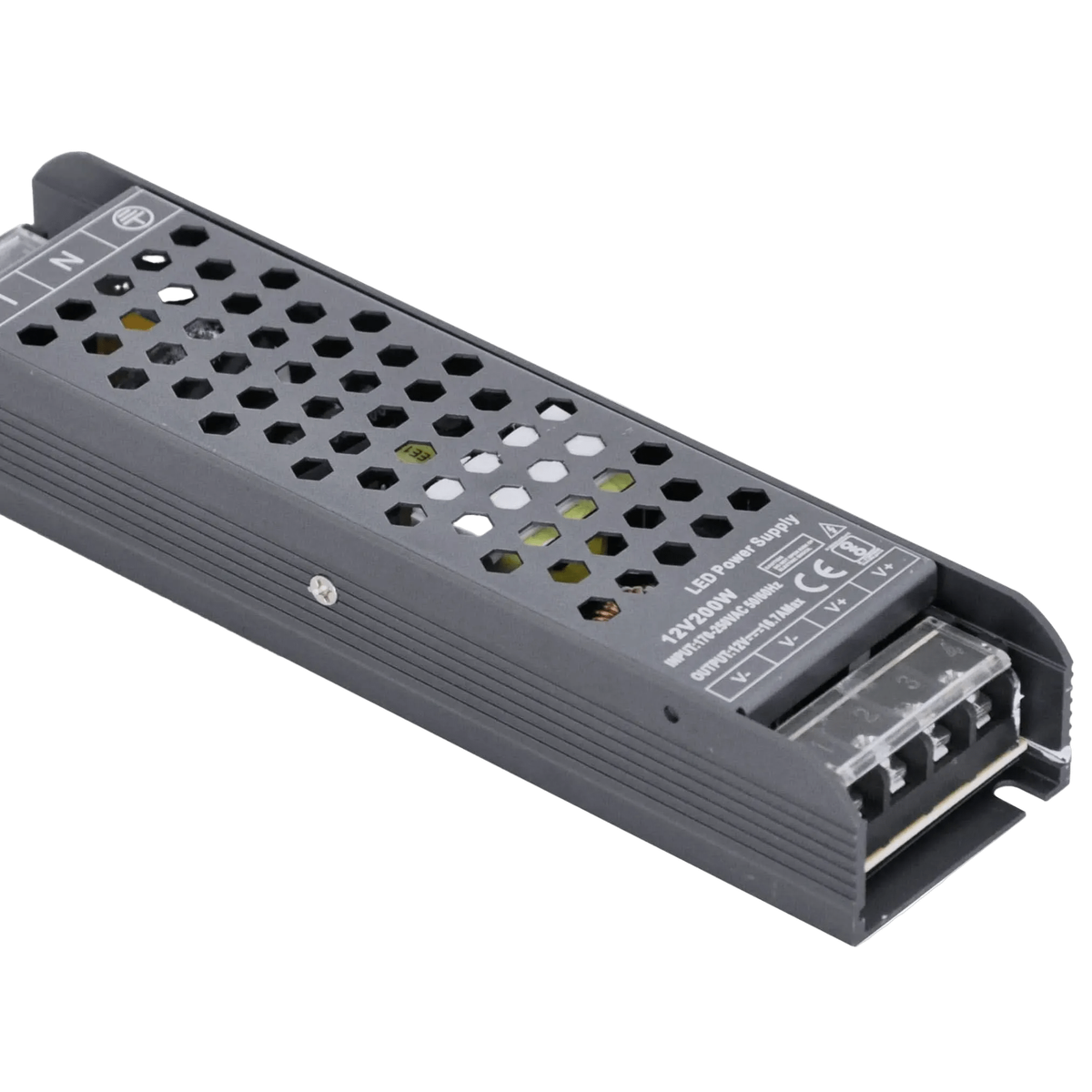 LED Power Supply - 24Vdc 120W - Surge Protected Slim Design