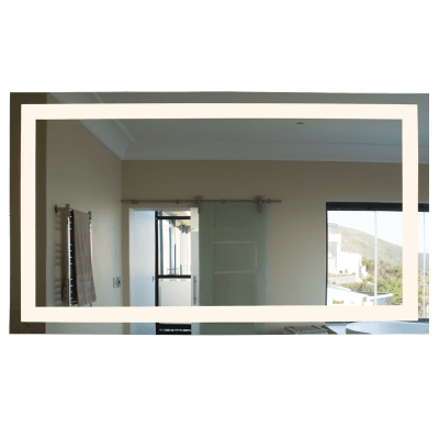 Dimmable Rectangular LED Mirror (Large)
