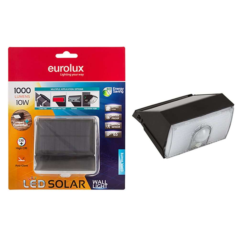 10 Watt Solar Wall Light