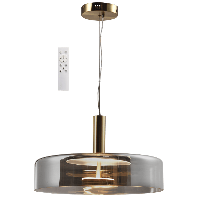 Bronze & Smoke Glass 24W 3CCT LED Pendant