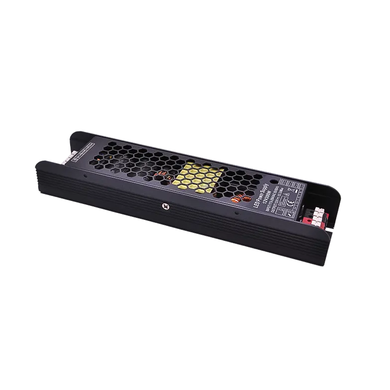 LED Power Supply - 24Vdc 200W - Surge Protected Slim Design