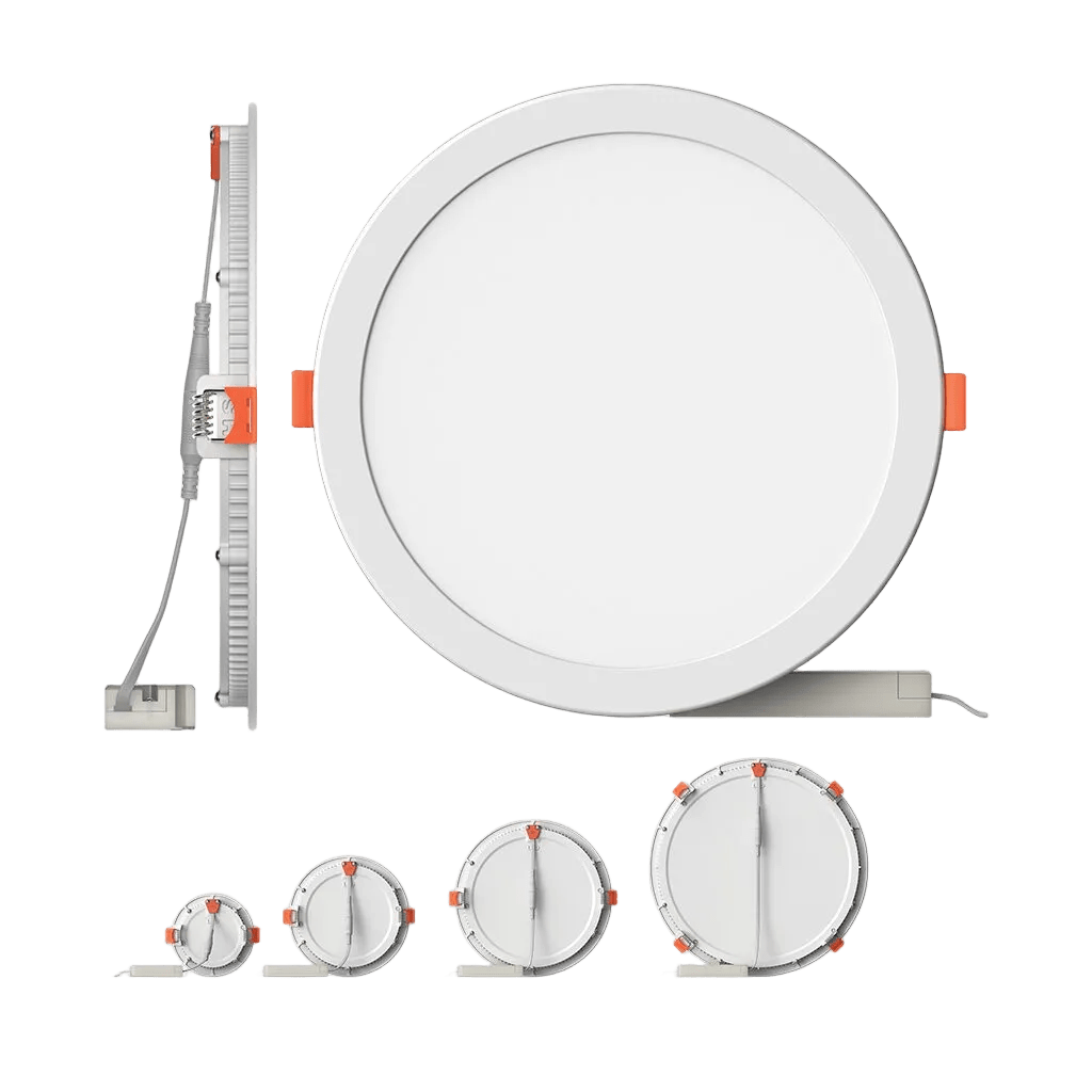 18W PMMA CCTvRecessed Round Panel