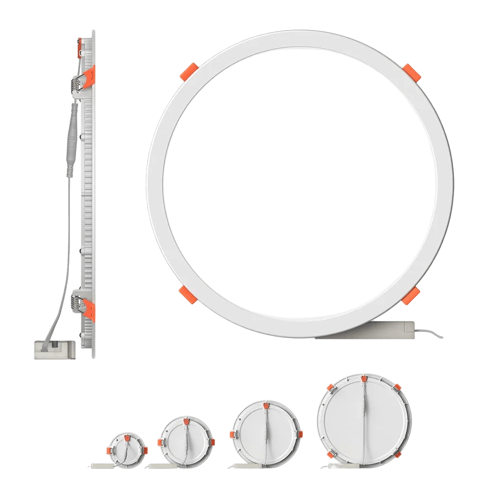 24W CCT Recessed Round Panel