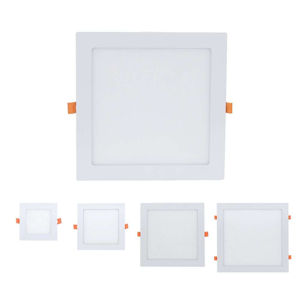 18W PMMA Recessed Square Panel