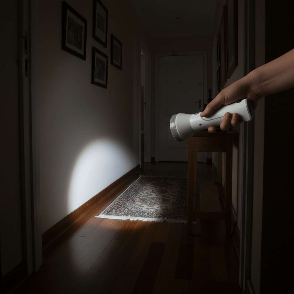 Rechargeable Flashlight White LED & Desk Lamp