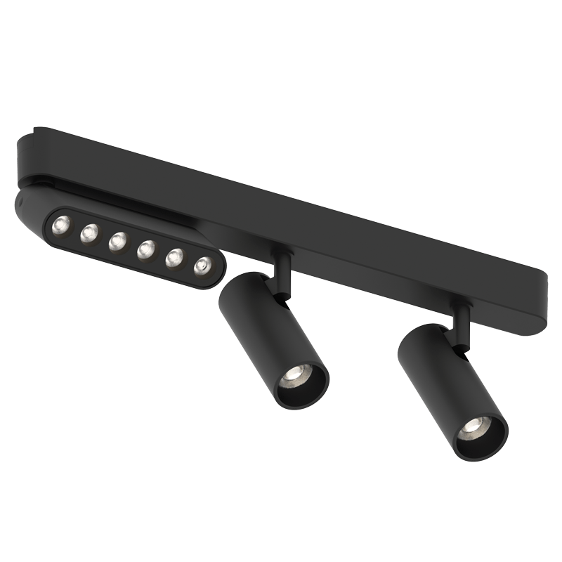 Magnetic Track Light System - 3 Light Kit