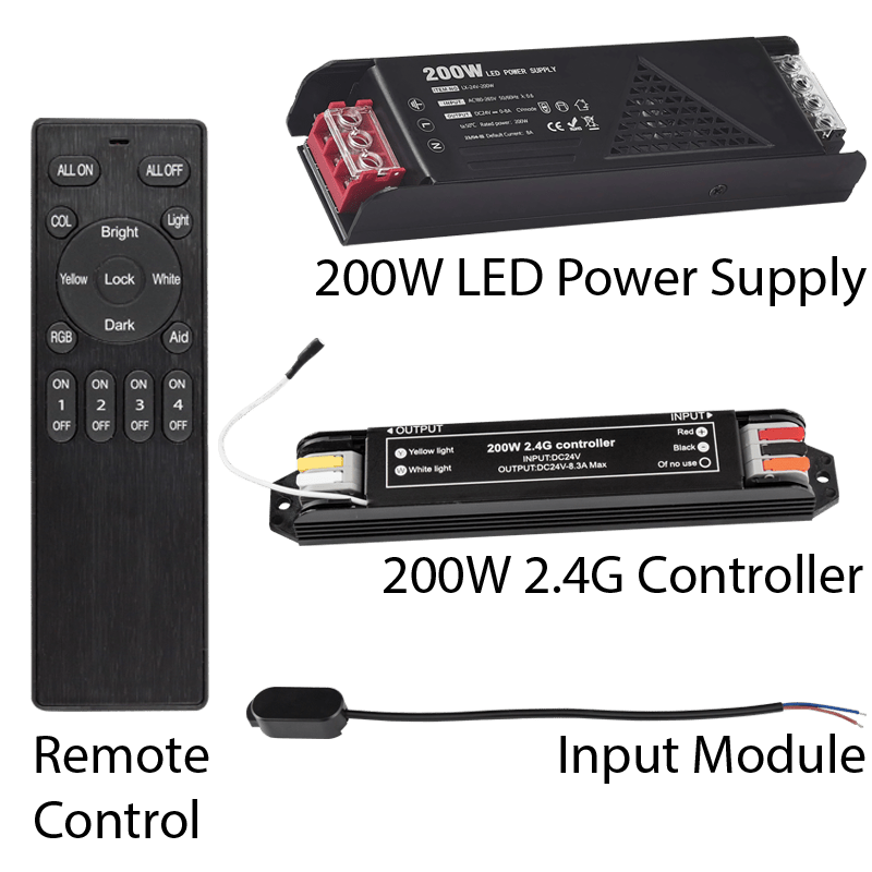 Magnetic Track Light System - Power & Control Kit