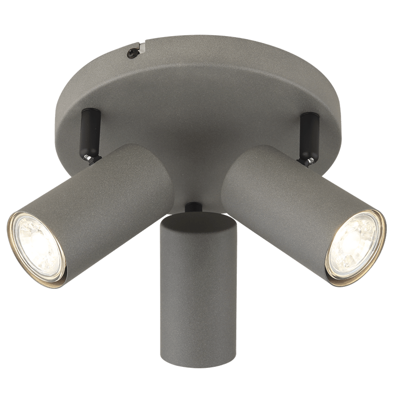 Kala Sandy Grey 3 Light Spotlight