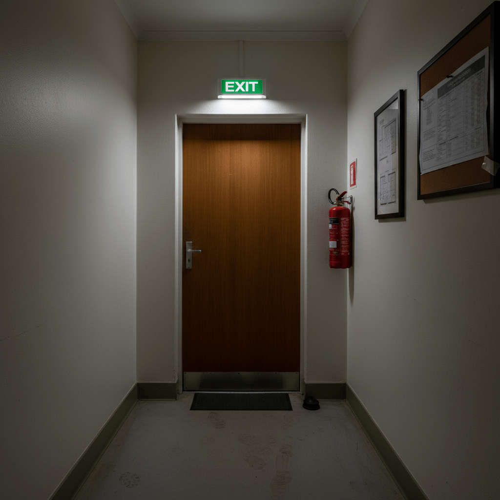 SABS-approved Emergency LED Single-sided Exit Sign