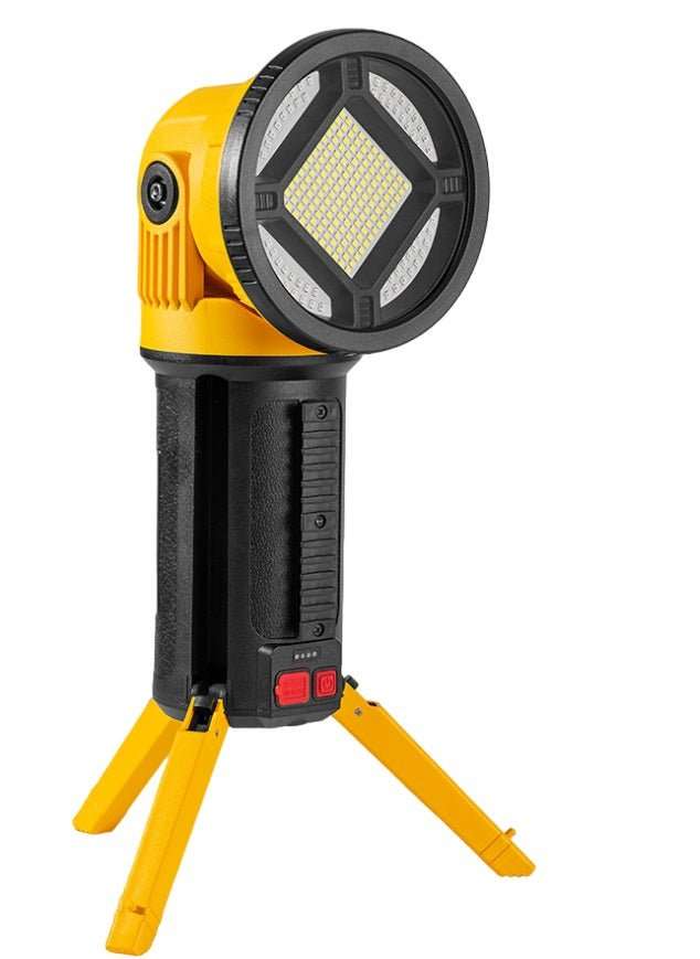 Rechargeable LED Searchlight (Power Bank) - Built in Stand