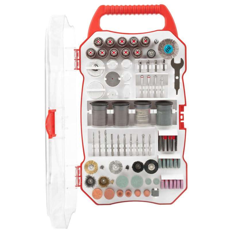 Tork Craft Mini Rotary Tool - Accessory Set 208 Piece