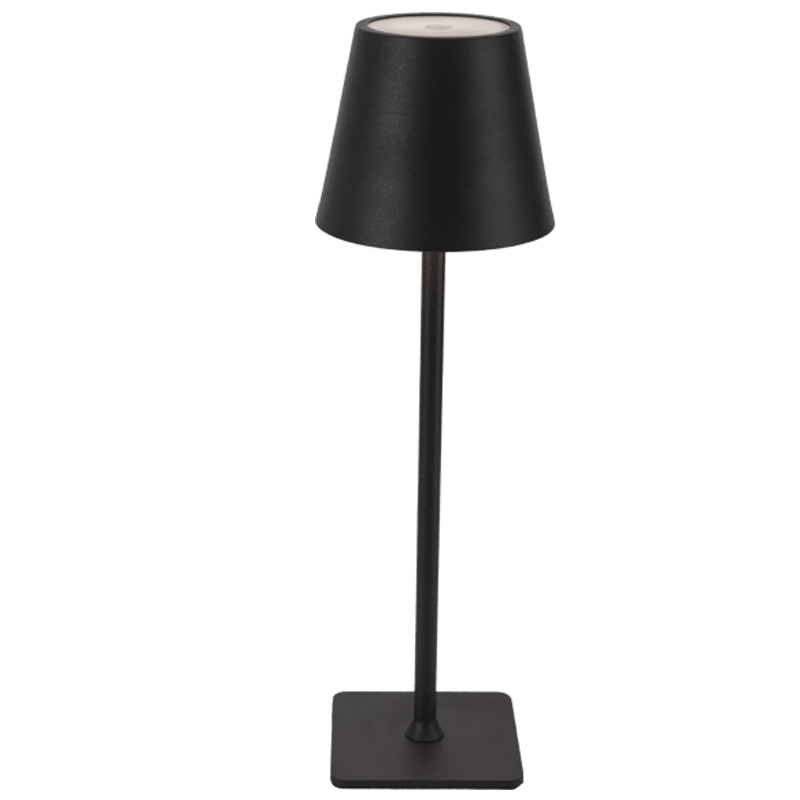 Black Rechargeable Table Lamp