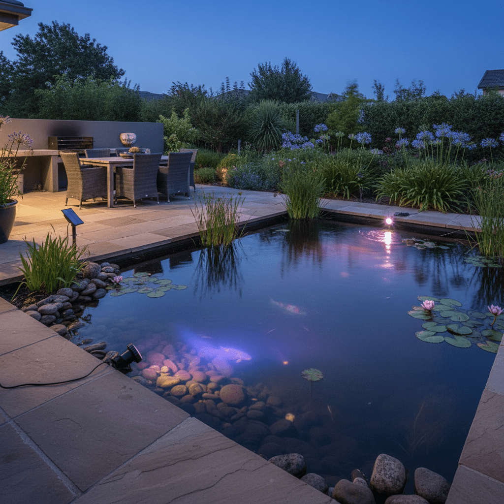 Solar RGB Pond Light Kit