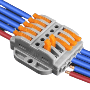 5-Pole to 5-Pole Snap Connector Grey