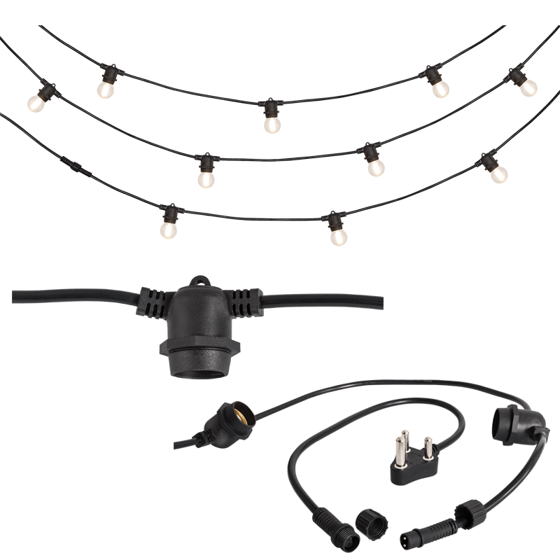5 Meter Connectable Festoon Light Cable (excluding bulbs)