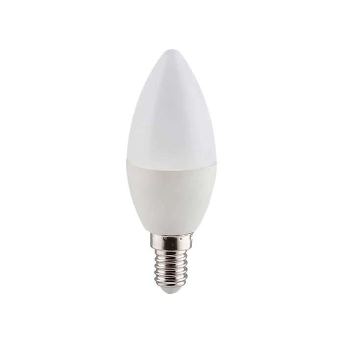 5W Dimmable Opal Candle LED Bulb  E14, 3000K Warm White