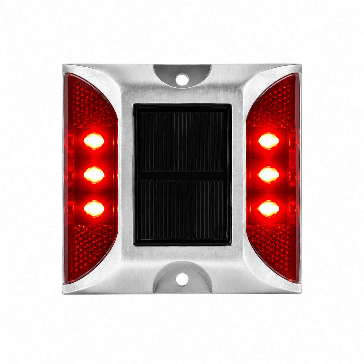 Solar Road Stud - Red / Red