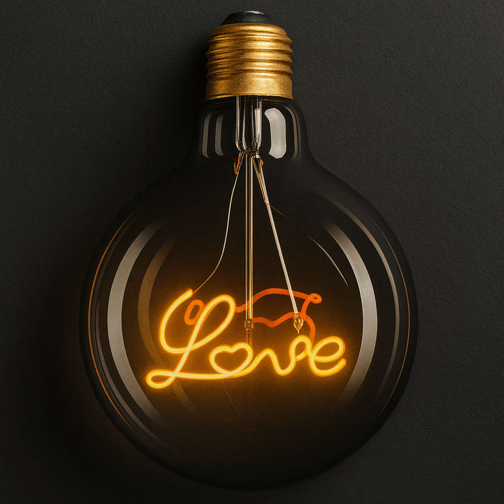 Decorative LED Bulb - Love LED Bulb